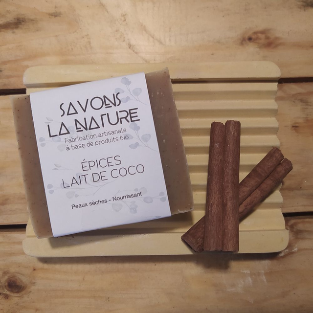 Savon Épices / Lait de Coco 100g