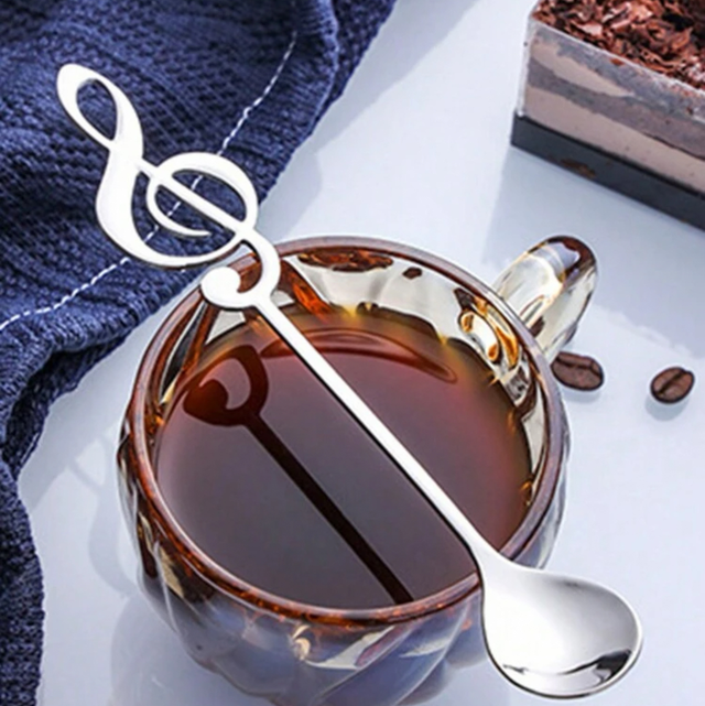 Cuillère à café Music - clé de sol