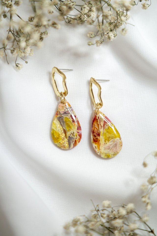 Coloris éclats - Boucles Venise