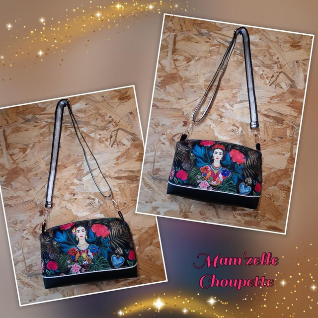 Sac bandoulière Frida 2 faces 