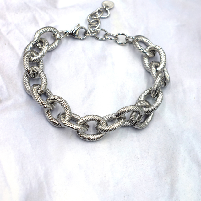 Bracelet grosse maille 