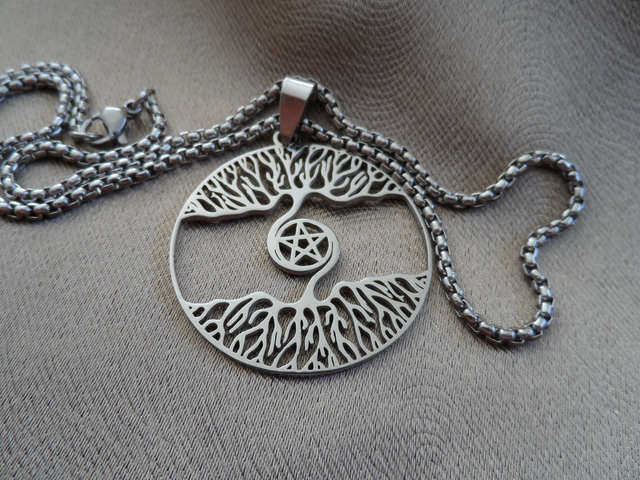 Collier Arbre de vie &amp; Pentacle