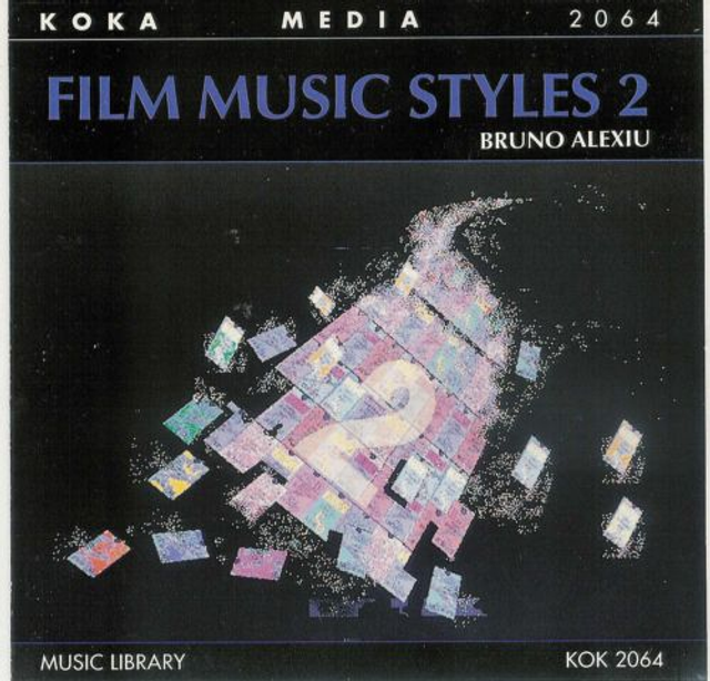 Bruno Alexiu ‎– Film Music Styles 2 Audio CD