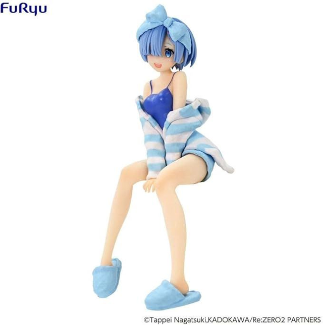 Rem &quot;Room Wear&quot; - Re:Zero - Statua PVC Noodle Stopper 14cm 💙🍜