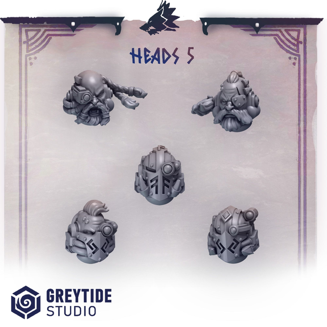 Heads 5 (Primal Hounds)