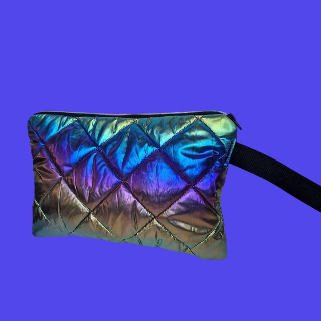 Wristlet Bag Metallic