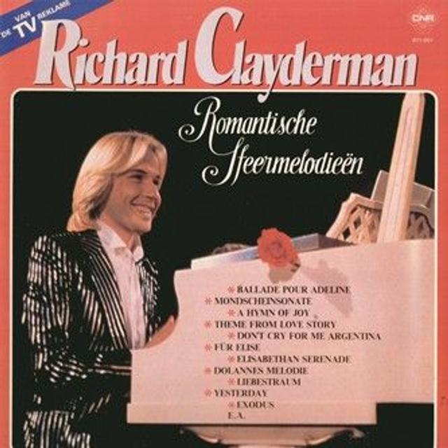 Richard Clayderman - Romantische Sfeermelodieën (LP) 45077