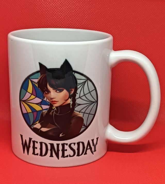 Custom Printed Wednesday Coffee Mug