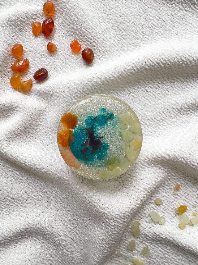 Suporte Pop pra Celular Bruxa pro Equilíbrio e Aliviar Stress