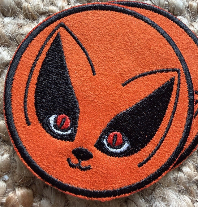 Patch brodé inspiré de Kurama