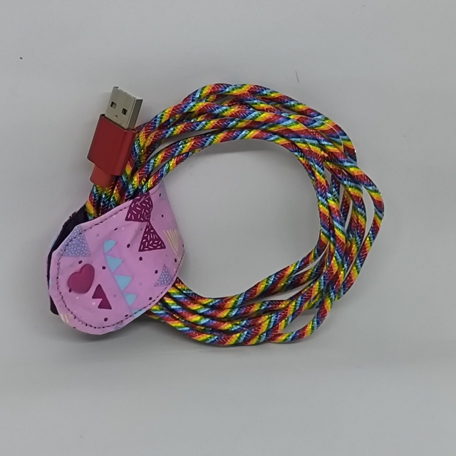 range câble triangles violet taille M