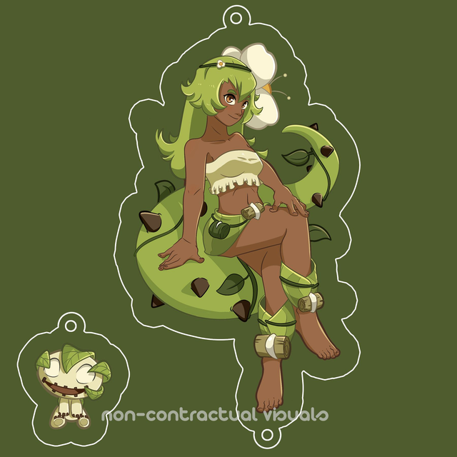Sadida - 2&quot; Acrylic Charm