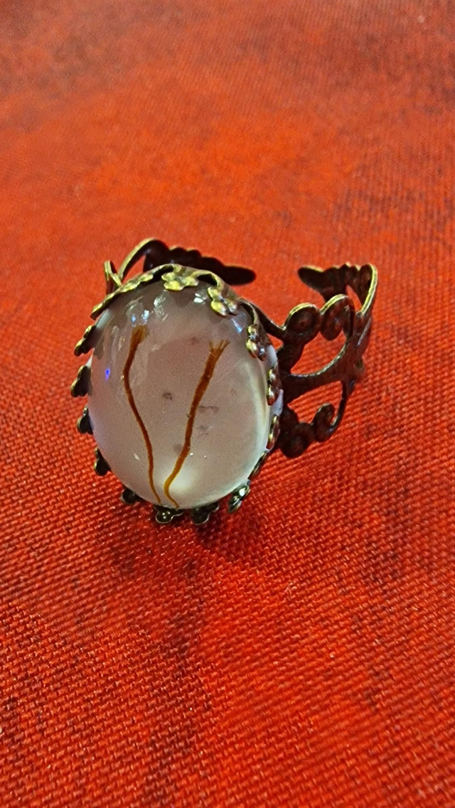 Bronze antique fleur