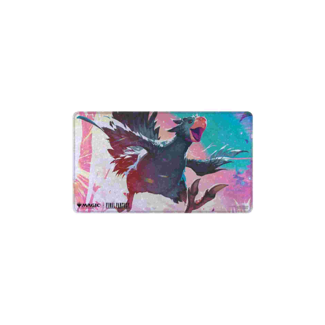 Magic Final Fantasy Playmat Holofoil "Black Traveling Chocobo" - Ultra Pro