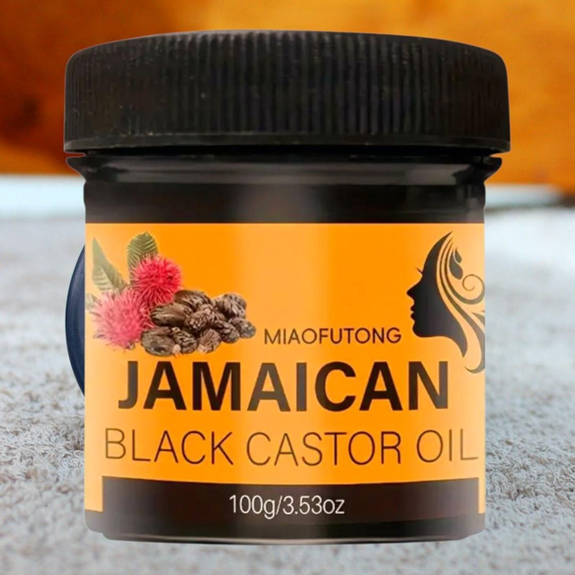 Miaofutong Black Castor Oil – 100g | Moisturising & Smoothing

