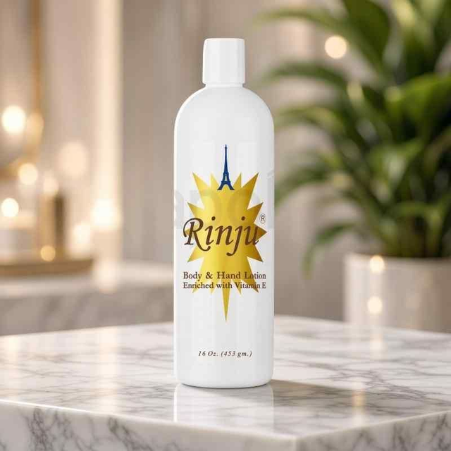 Rinju Body & Hand Lotion with Vitamin E – 16oz | Body & Hand Care