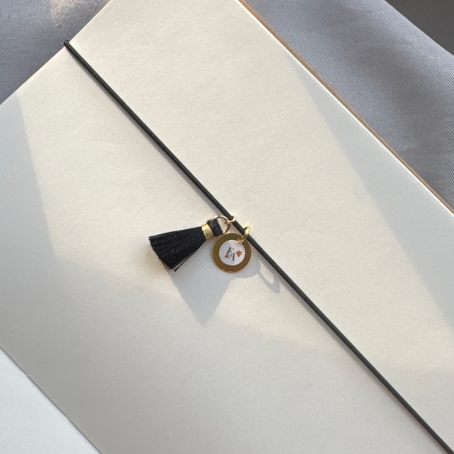 Marque-page Elastique Noir