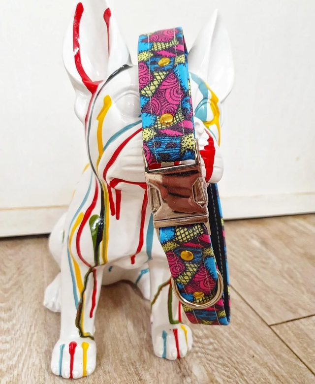 Collier Simili ◾️Patchwork Bariolé