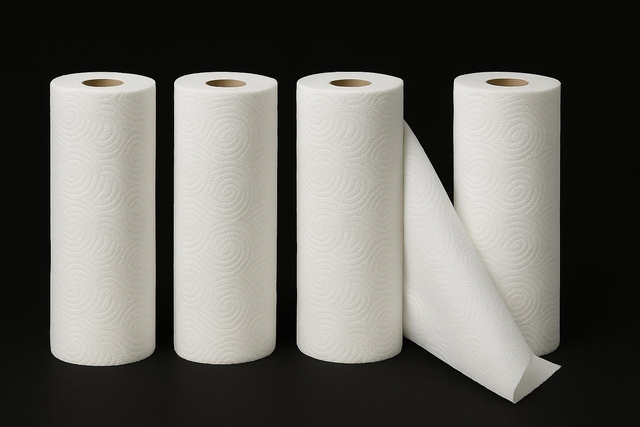 Küchenrolle 3 lagig saugstark 4 Rollen