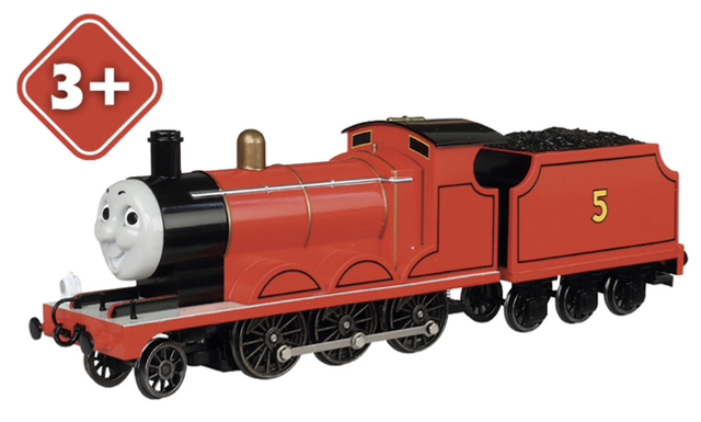 BACHMANN 58743BE OO Scale James the Red Engine with Moving Eyes