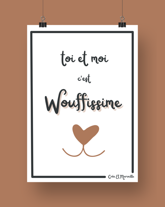 Affiche - Wouffissime 🐶