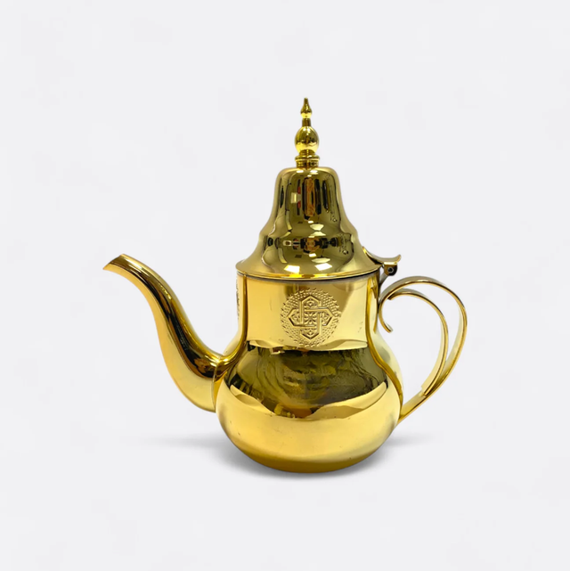 Théière en inox doré 1,2L-KADIRELLI
