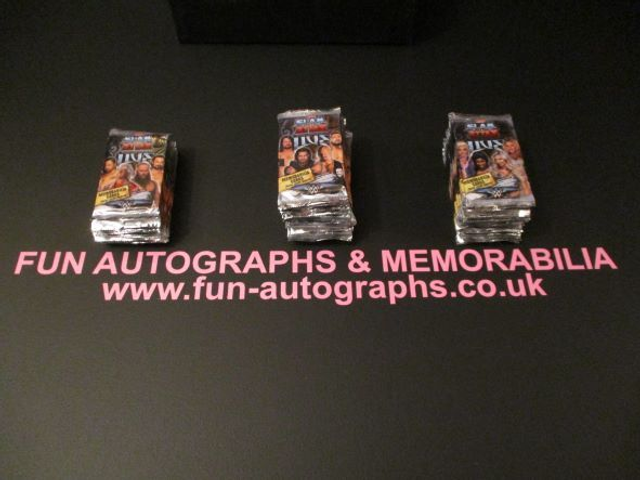 Wrestling Slam Attax Live (Topps) Original Single Trading Card Packet