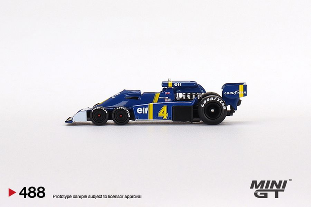 MGT00488 Mini GT 1/64 Tyrrell P34 #4 1976 Spanish GP