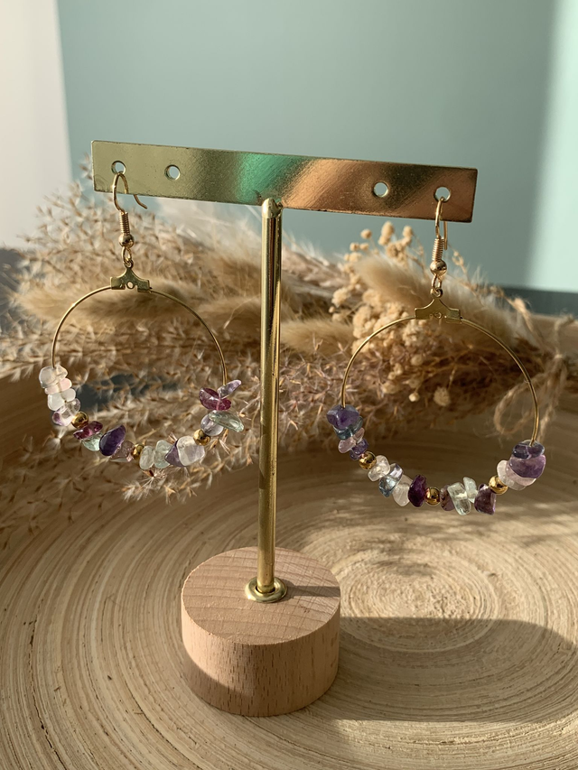 Créoles Eclora Fluorite