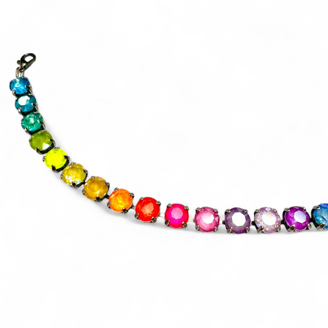 Armband DEVA KLASSIK BIG Electric Regenbogen, Bunt