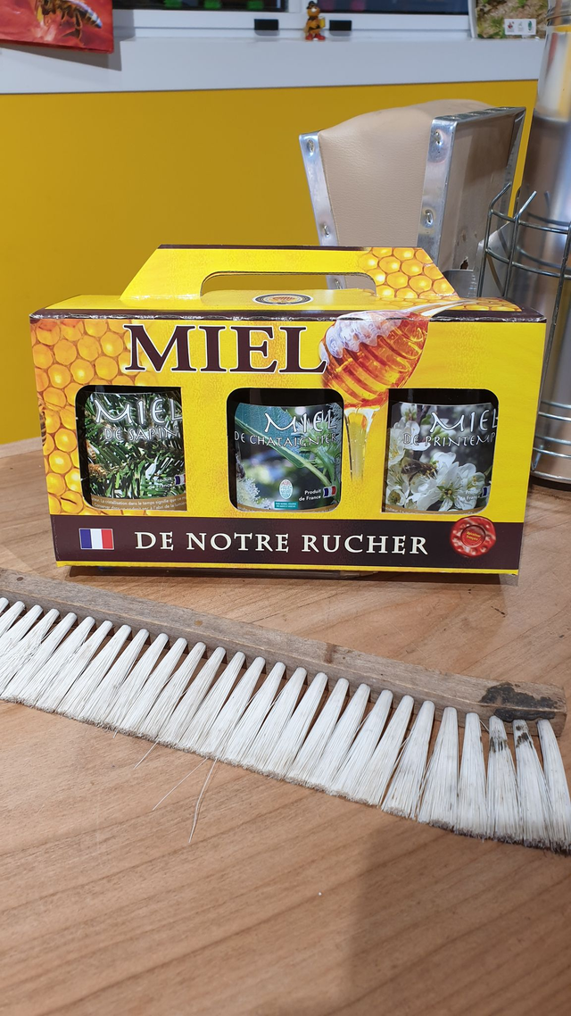 Coffret de 3 produits format 500gr (personnalisable)