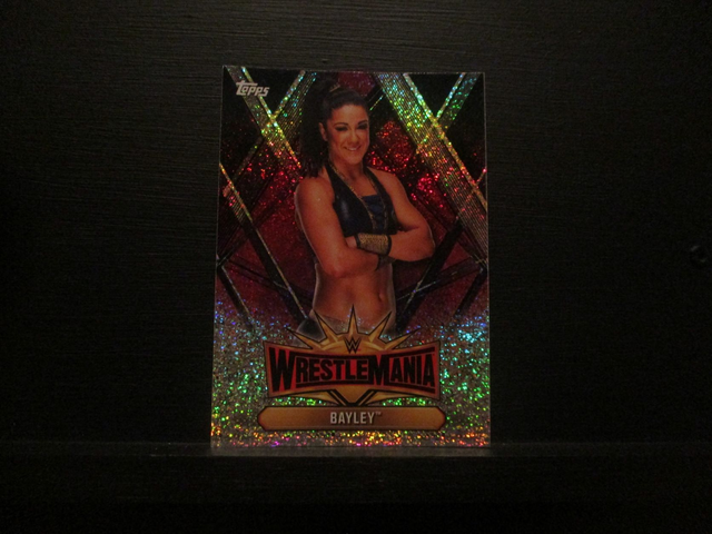 Bayley - Champions Wrestlemania Original Trading Card #WM-42