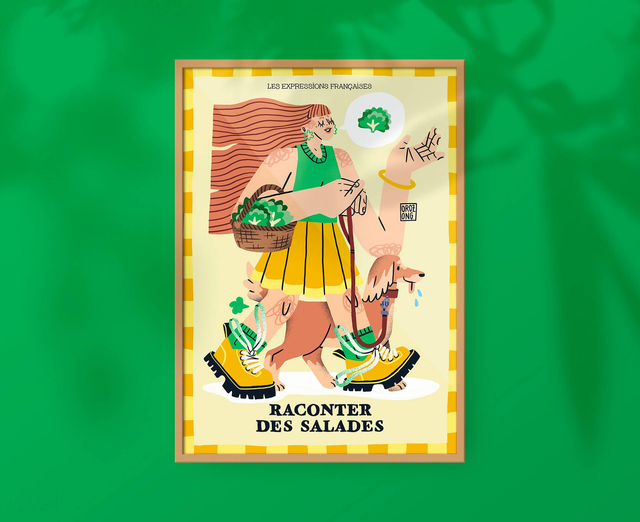 Expressions 🇫🇷 - Raconter des salades 🥬