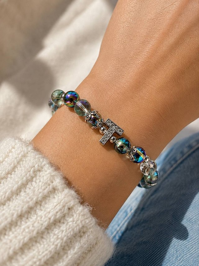 Bracelet personnalisé avec initiale