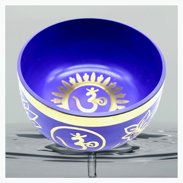 "7 Chakra Couronne" - Kit bol chantant aluminium 12 cm