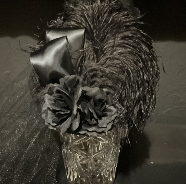 Victorian Style Hat (Black)