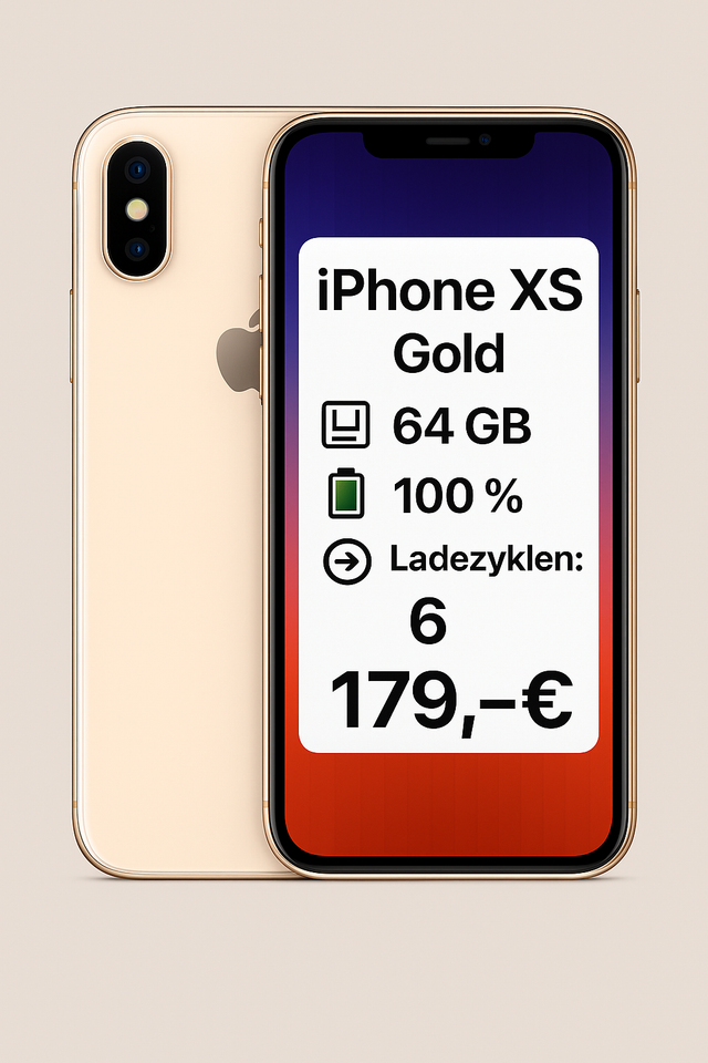 iPhone XS – 64 GB Gold