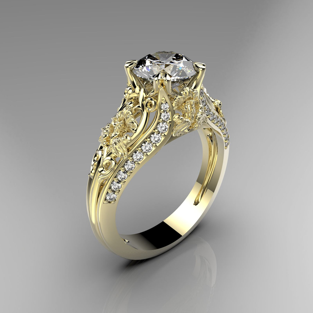 Gold ring Royal Charm
