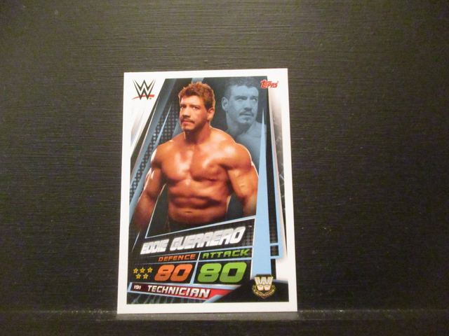 Eddie Guerrero - W Legends Slam Attax Universe Original Trading Card #191