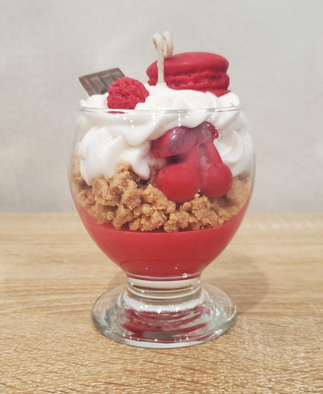 Glace cerise