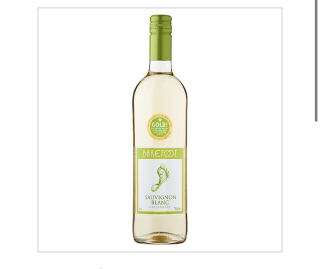 Barefoot Sauvignon Blanc White Wine 750ml