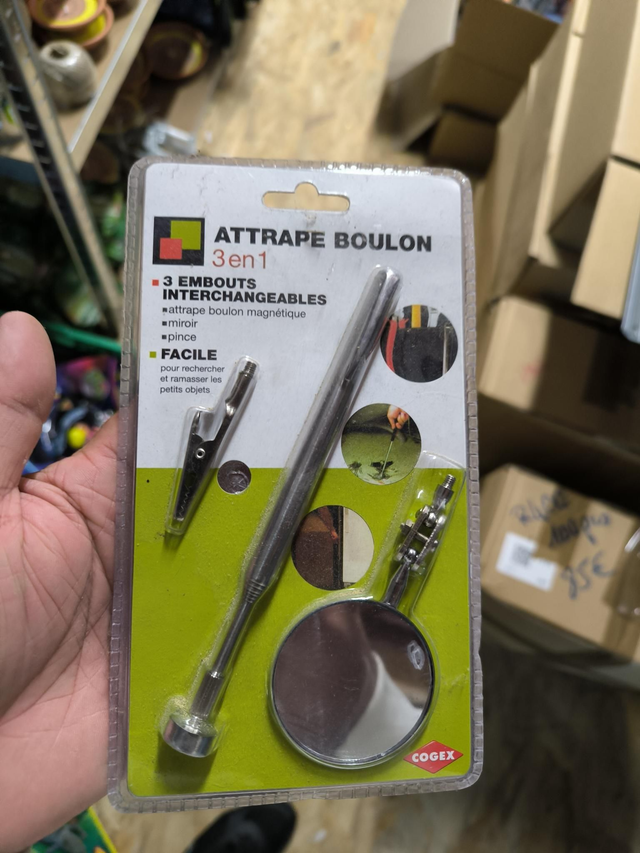 ATTRAPE BOULON 3 EN 1