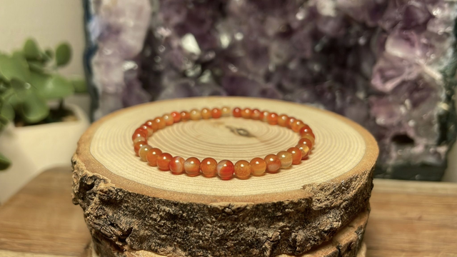 Bracelet CORNALINE 4mm