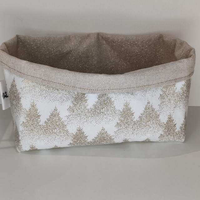 Bannette à pain sapin or