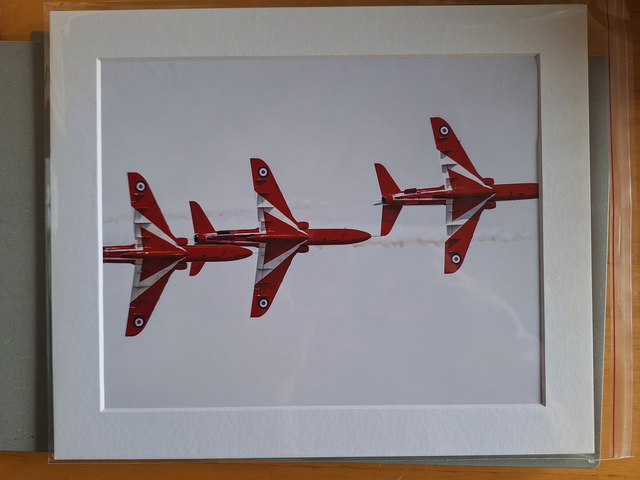Mounted Photographs by Plantography - Red Arrows (3)