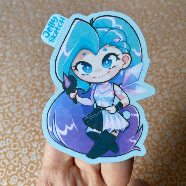 KDA Seraphine | LOL Sticker