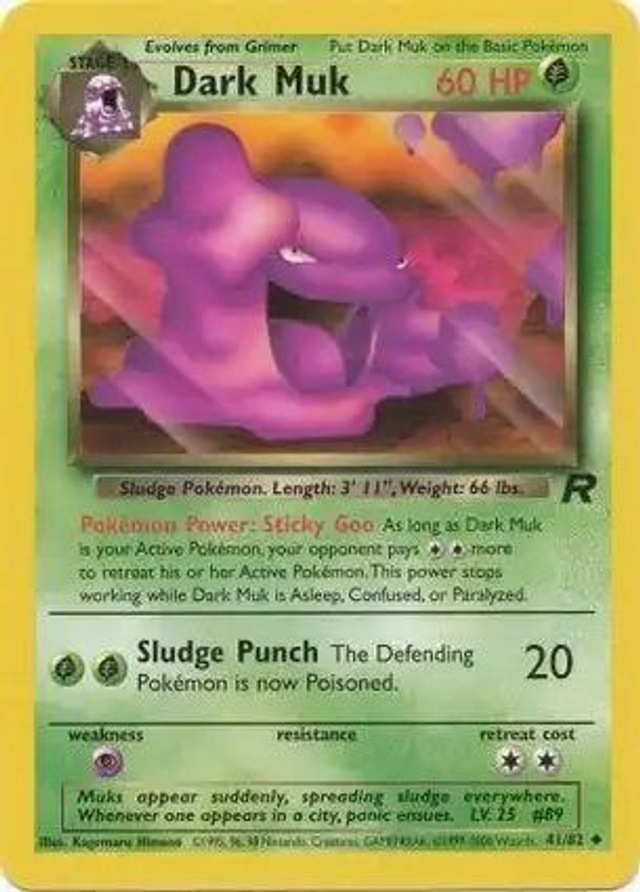 Dark Muk - 41/82 (Team Rocket Unlimited)