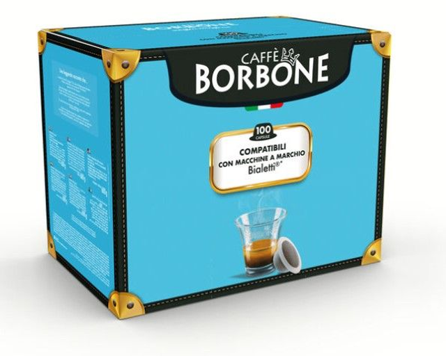 Caffè Borbone 100 Capsule  Bialetti