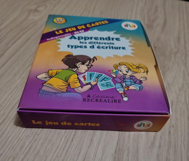 Jeu de cartes LES ALPHAS