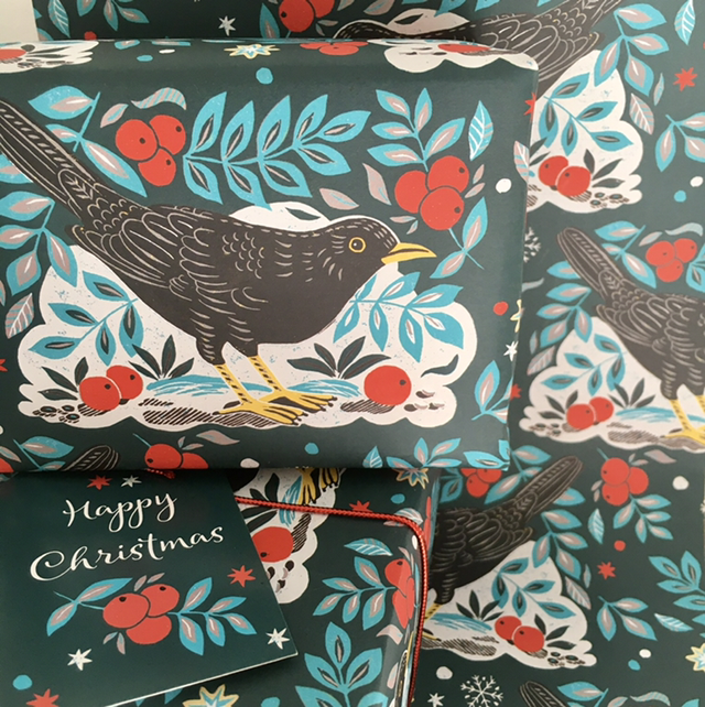 Blackbird wrap and tag